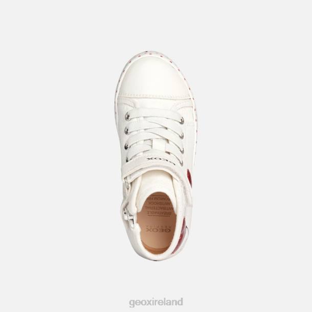 Geox 0ZTB1893 White/Red Ciak Girl