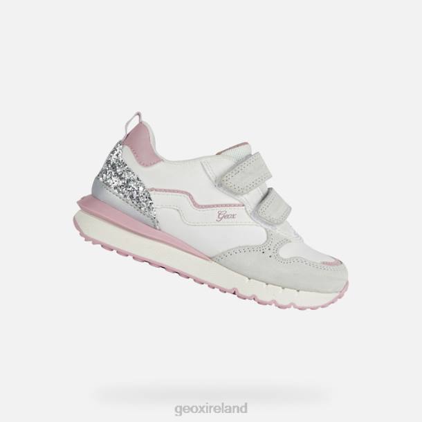 Geox 0ZTB1908 Off White/Pink Fastics Girl