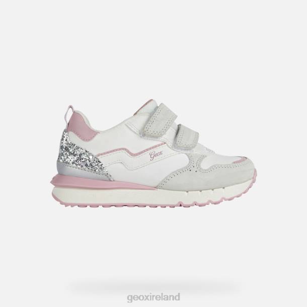 Geox 0ZTB1908 Off White/Pink Fastics Girl