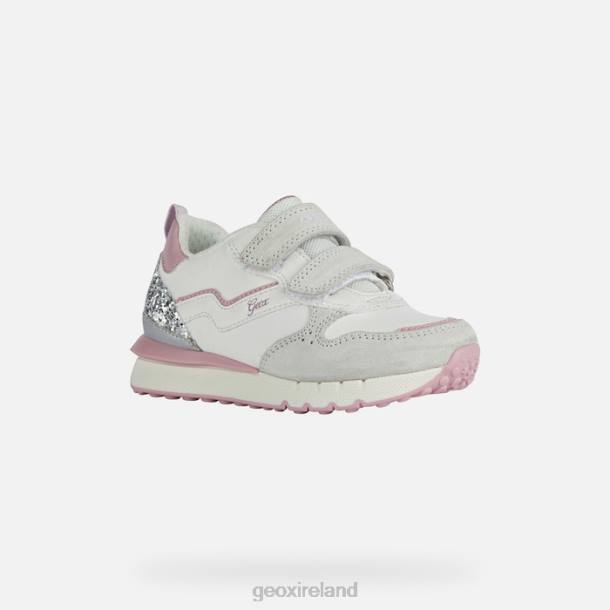 Geox 0ZTB1908 Off White/Pink Fastics Girl