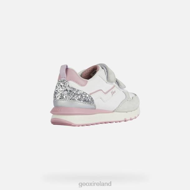 Geox 0ZTB1908 Off White/Pink Fastics Girl