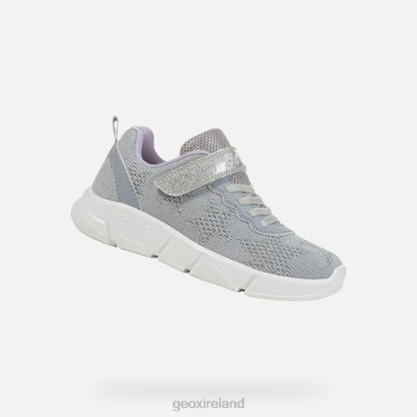 Geox 0ZTB984 Silver/Lilac Aril Girl