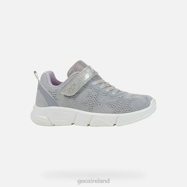 Geox 0ZTB984 Silver/Lilac Aril Girl