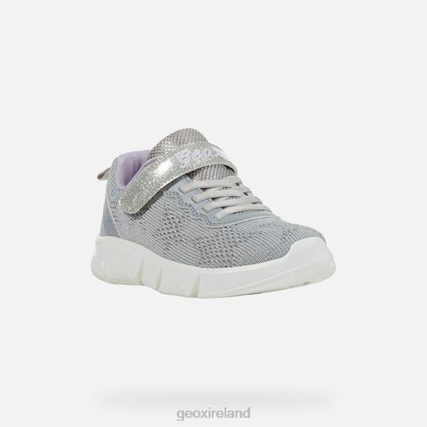 Geox 0ZTB984 Silver/Lilac Aril Girl