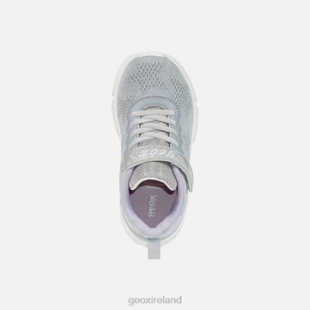 Geox 0ZTB984 Silver/Lilac Aril Girl