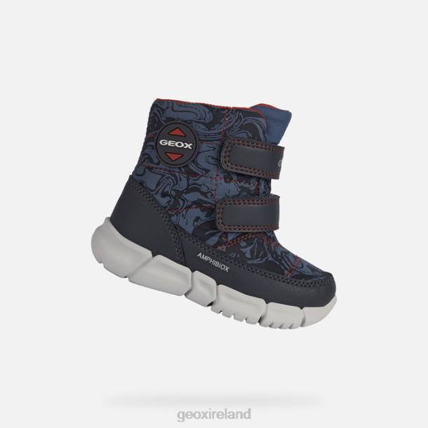 Geox 0ZTB891 Avio/Red Flexyper Abx Baby