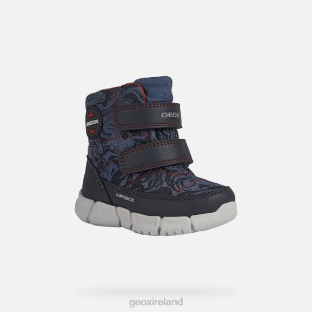 Geox 0ZTB891 Avio/Red Flexyper Abx Baby