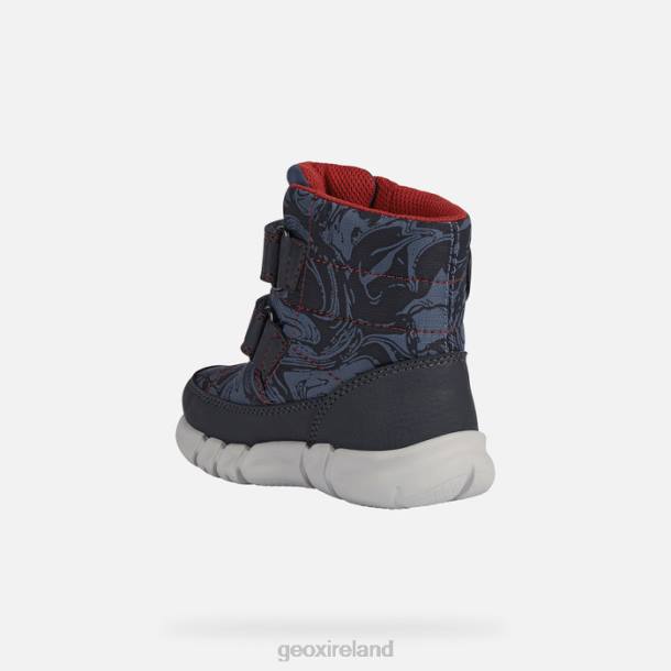 Geox 0ZTB891 Avio/Red Flexyper Abx Baby