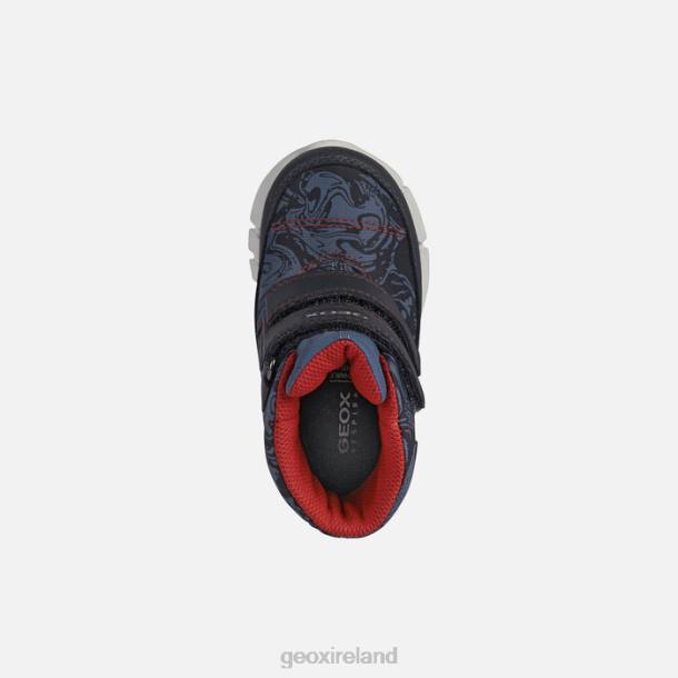 Geox 0ZTB891 Avio/Red Flexyper Abx Baby