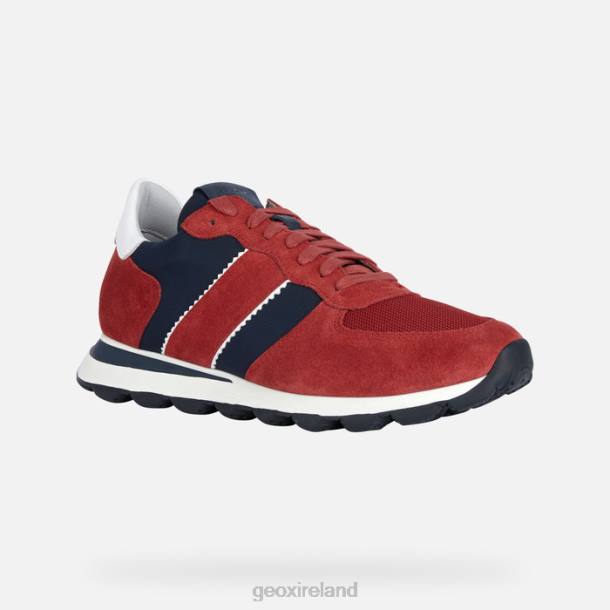 Geox 0ZTB1662 Dark Red/Navy Spherica Vseries Man