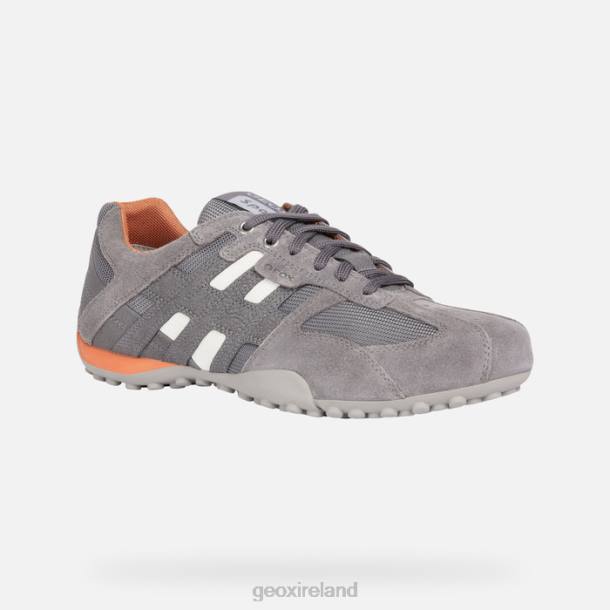 Geox 0ZTB1748 Light Grey/Anthracite Snake Man