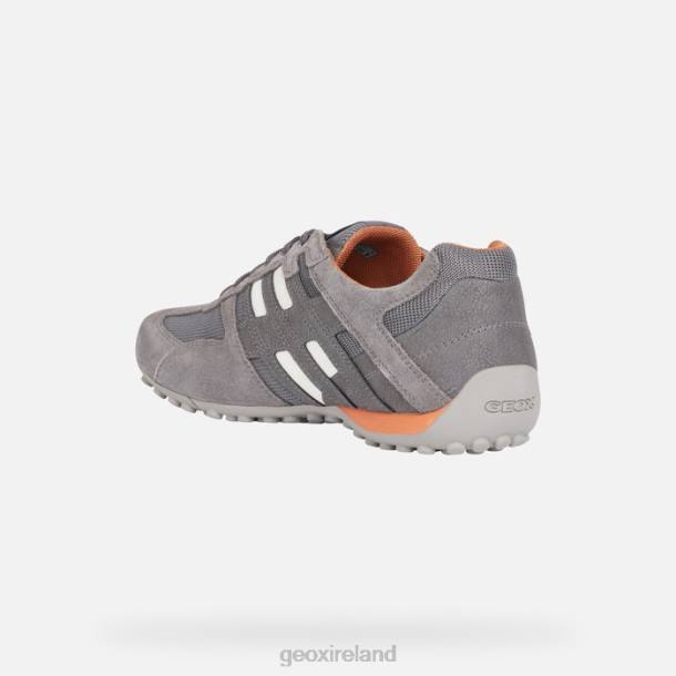 Geox 0ZTB1748 Light Grey/Anthracite Snake Man