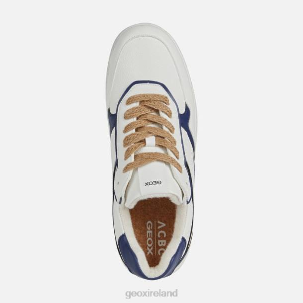 Geox 0ZTB773 White/Navy Warrens Man