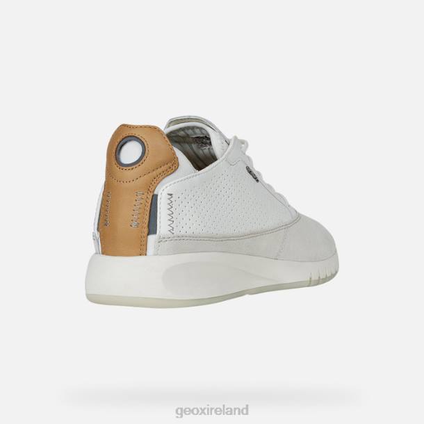 Geox 0ZTB800 Papyrus/White Aerantis Man
