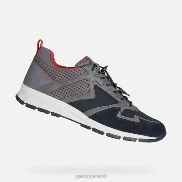 Geox 0ZTB807 Navy/Grey Delray Man