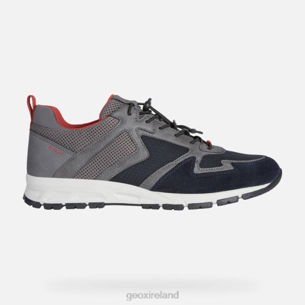 Geox 0ZTB807 Navy/Grey Delray Man