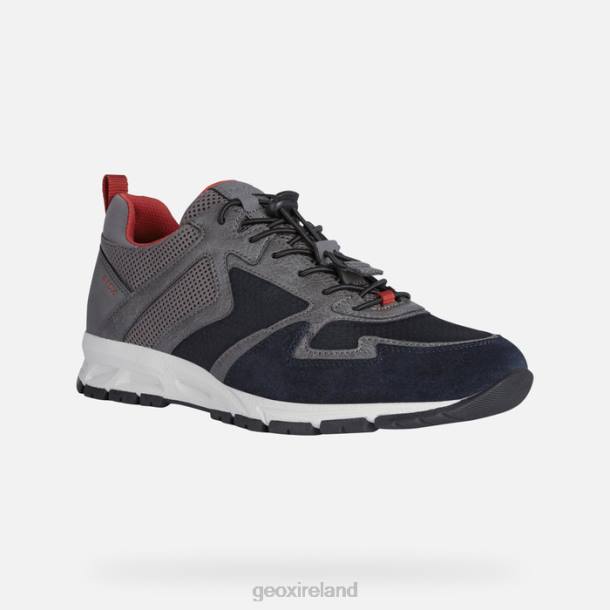Geox 0ZTB807 Navy/Grey Delray Man