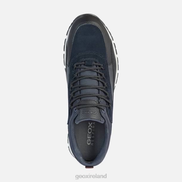 Geox 0ZTB831 Black/Navy Delray Abx Man
