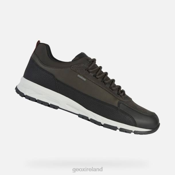 Geox 0ZTB832 Black/Mud Delray Abx Man