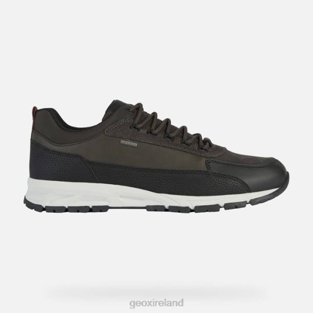 Geox 0ZTB832 Black/Mud Delray Abx Man