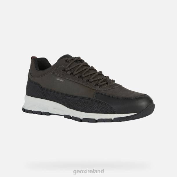 Geox 0ZTB832 Black/Mud Delray Abx Man