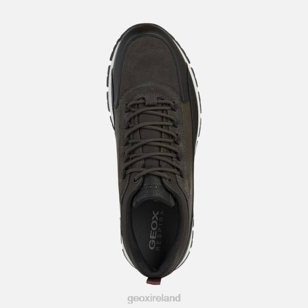 Geox 0ZTB832 Black/Mud Delray Abx Man