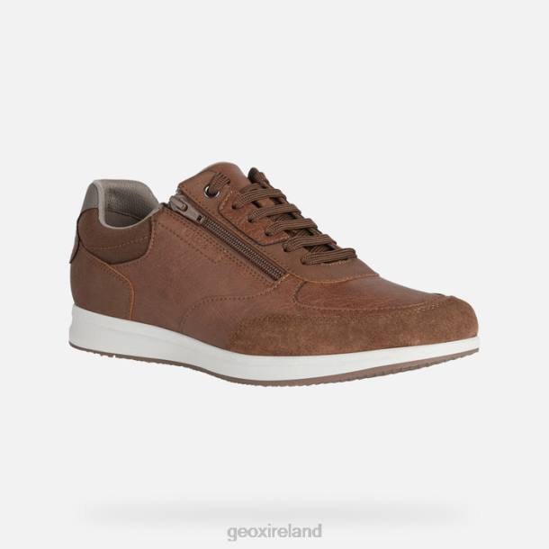 Geox 0ZTB922 Cognac/Browncotto Avery Man