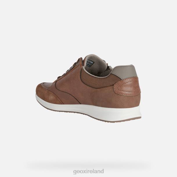 Geox 0ZTB922 Cognac/Browncotto Avery Man