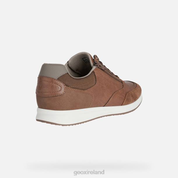 Geox 0ZTB922 Cognac/Browncotto Avery Man