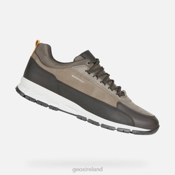 Geox 0ZTB961 Dark Coffee/Dove Grey Delray Man