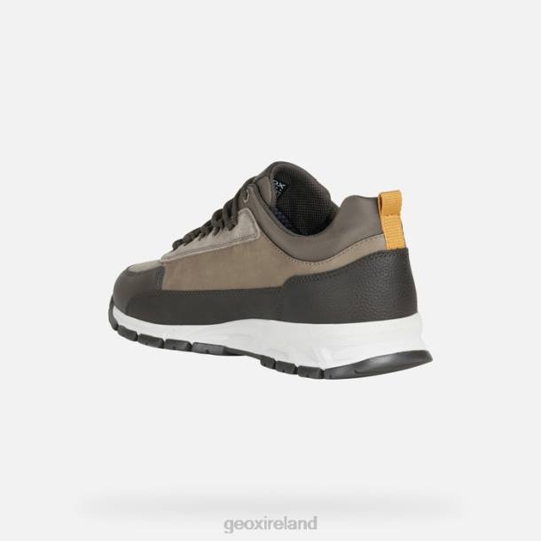 Geox 0ZTB961 Dark Coffee/Dove Grey Delray Man
