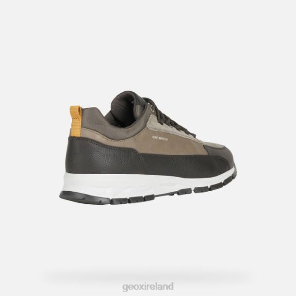 Geox 0ZTB961 Dark Coffee/Dove Grey Delray Man
