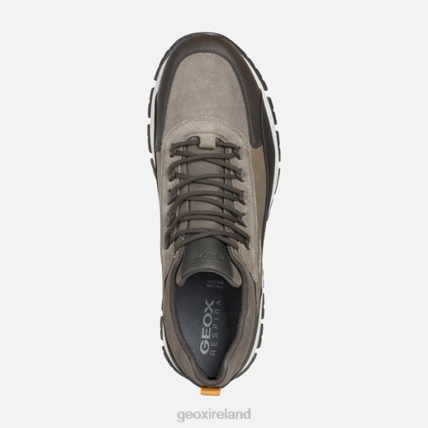 Geox 0ZTB961 Dark Coffee/Dove Grey Delray Man