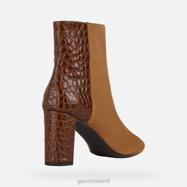 Geox 0ZTB223 Cognac Pheby 80 Woman