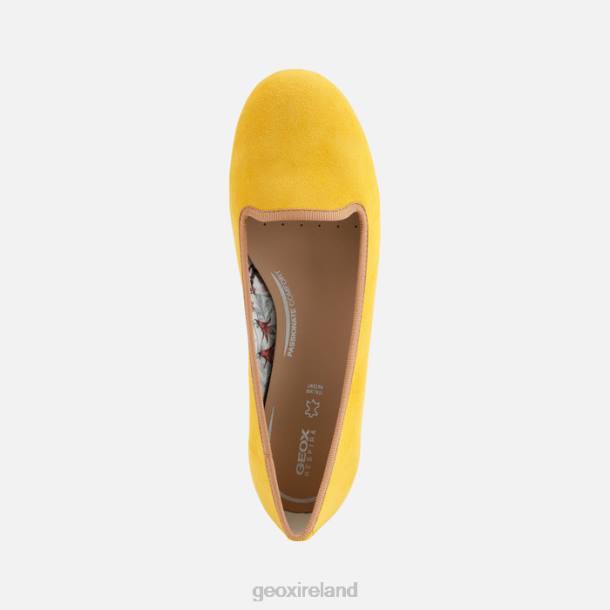 Geox 0ZTB443 Dk Yellow/Dark Skin Palmaria Woman