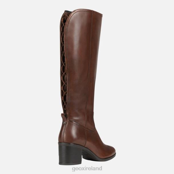 Geox 0ZTB607 Brown New Asheel Woman