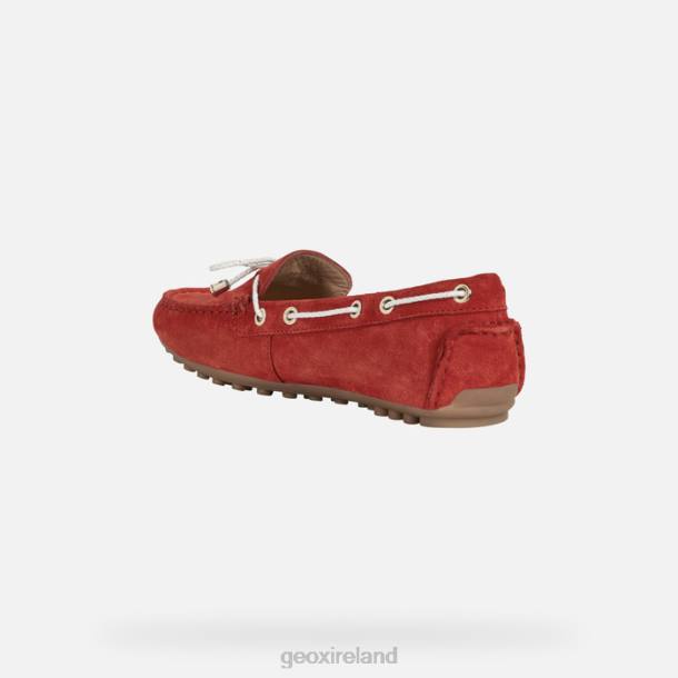 Geox 0ZTB430 Red/White Leelyan Woman