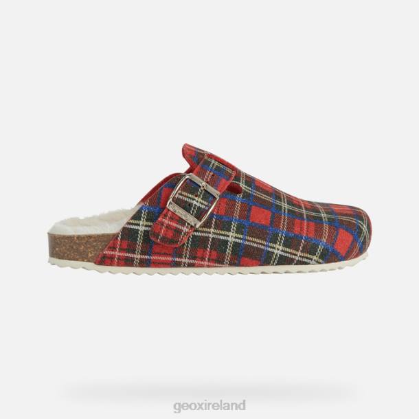 Geox 0ZTB112 Dark Red/Red Brionia Woman