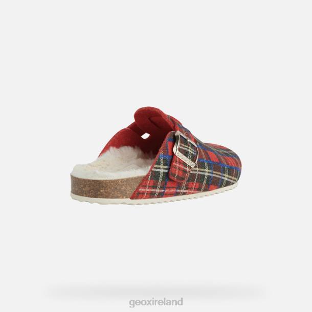 Geox 0ZTB112 Dark Red/Red Brionia Woman