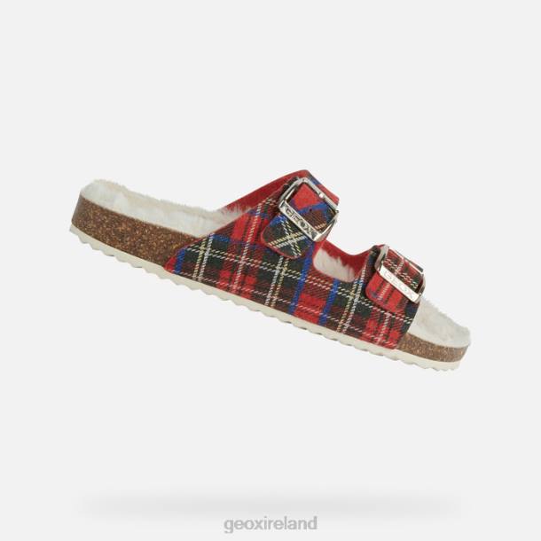 Geox 0ZTB61 Dark Red/Red Brionia Woman