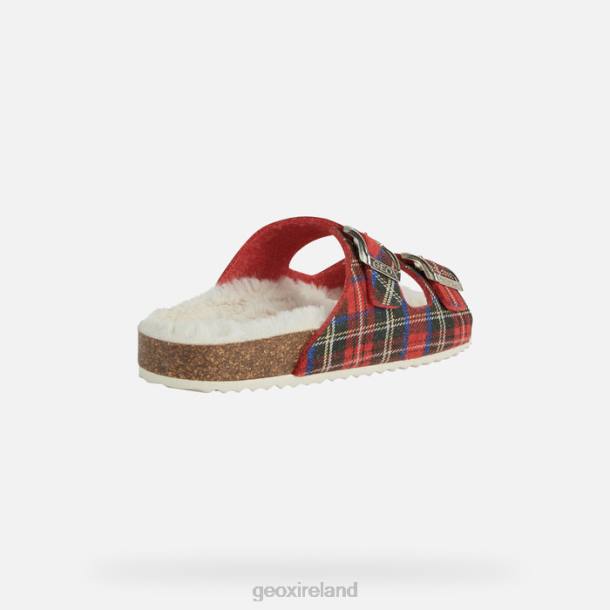 Geox 0ZTB61 Dark Red/Red Brionia Woman