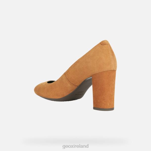 Geox 0ZTB321 Cognac Pheby 80 Woman