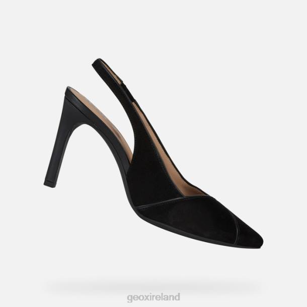 Geox 0ZTB609 Black Faviola Woman