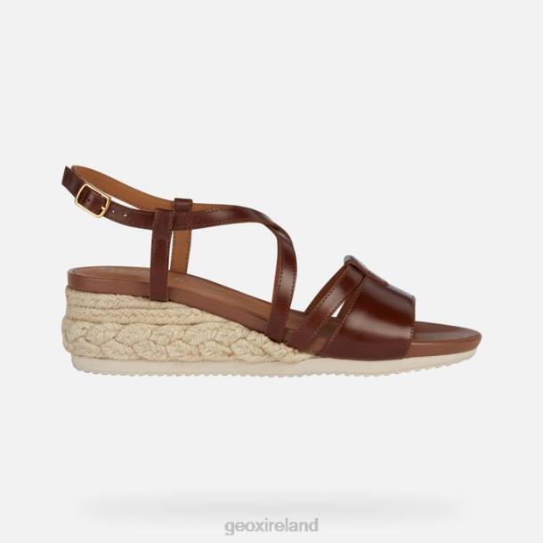 Geox 0ZTB142 Brown Ischia Corda Woman