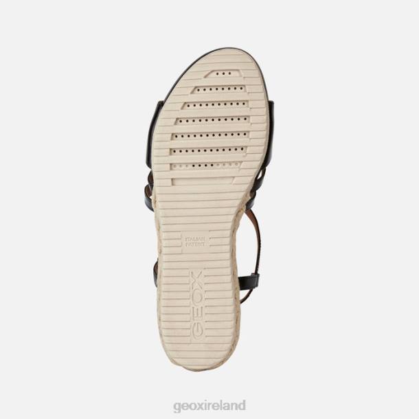 Geox 0ZTB143 Black Ischia Corda Woman