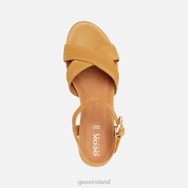 Geox 0ZTB1677 Mustard Ischia Corda Woman