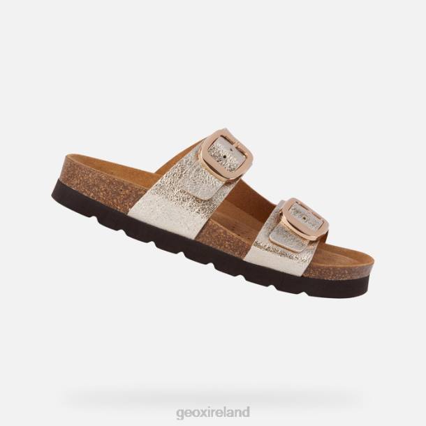 Geox 0ZTB1681 Light Gold Brionia High Woman