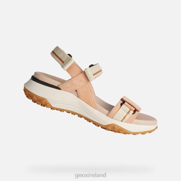 Geox 0ZTB170 Peach/Beige Sorapis Grip Woman
