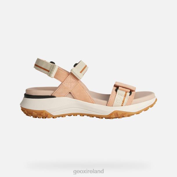 Geox 0ZTB170 Peach/Beige Sorapis Grip Woman