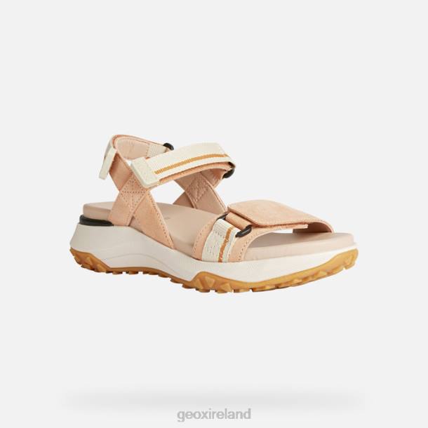 Geox 0ZTB170 Peach/Beige Sorapis Grip Woman